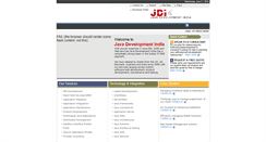 Desktop Screenshot of javadevelopmentindia.com