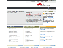 Tablet Screenshot of javadevelopmentindia.com